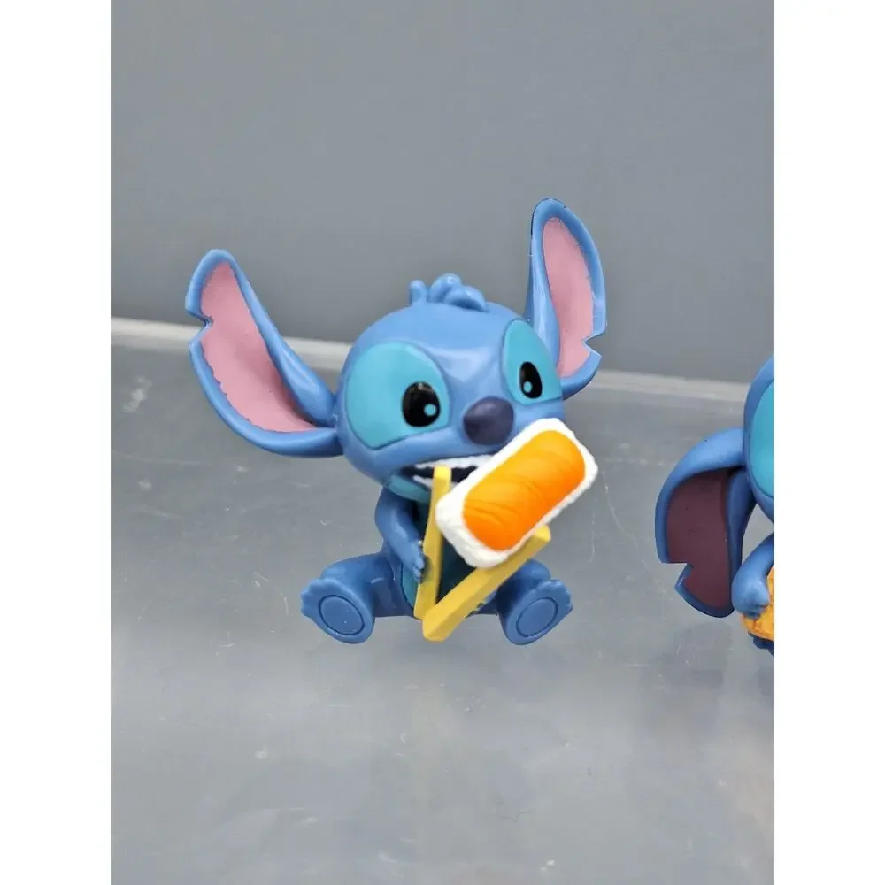 Disney~Stitch~Feed Me Series 2~ Set Of 4~2 Inch